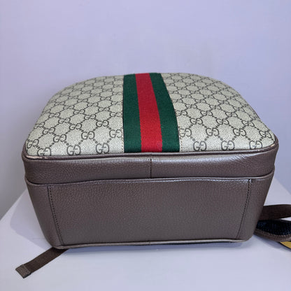 Gucci Ophidia Backpack Supreme Canvas