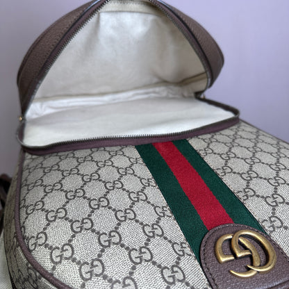 Gucci Ophidia Backpack Supreme Canvas