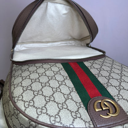 Gucci Ophidia Backpack Supreme Canvas