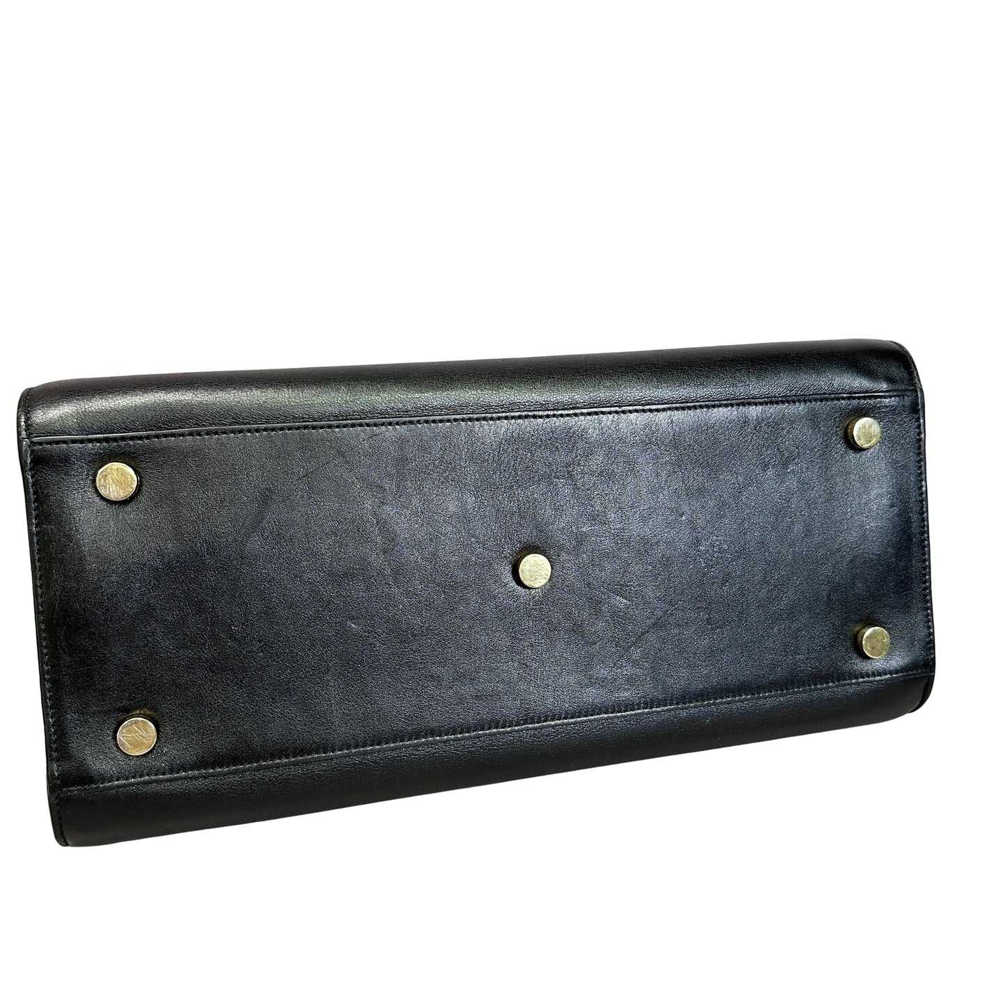 Saint Laurent Sac de jour black leather with crossbody strap