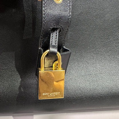 Saint Laurent Sac de jour black leather with crossbody strap