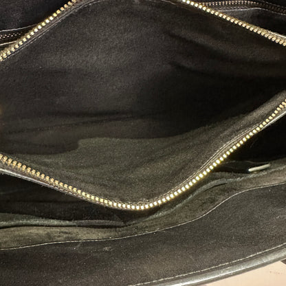 Saint Laurent Sac de jour black leather with crossbody strap