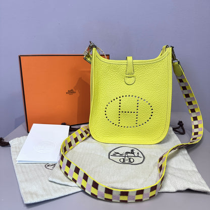 Hermès Lime Evelyne tpm (mini) 16
