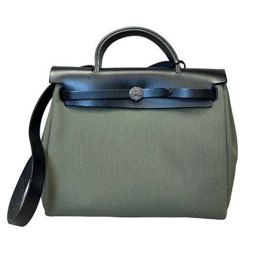 Hermès Herbag grey 31