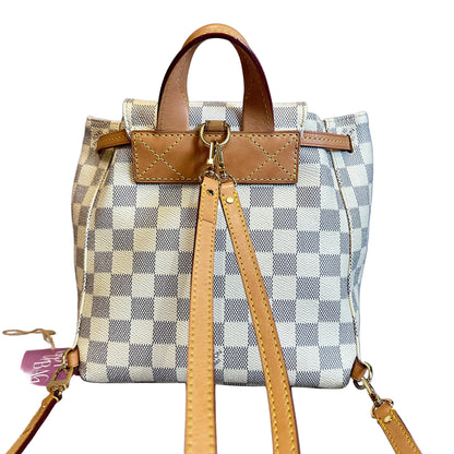 Louis Vuitton Sperone BB backpack Damier Azur + Key Charm