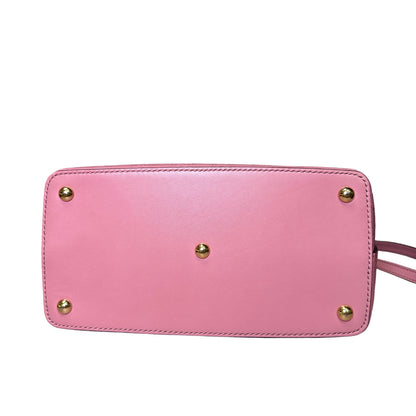 Gucci Guccissima tote pink leather with crossbody strap