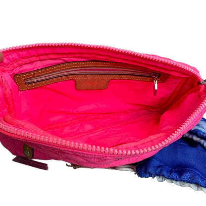 MZ Wallace Metro Belt Bag Neon Pink