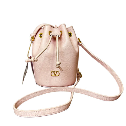 Valentino Garavani soft Pink Mini bucket VLogo