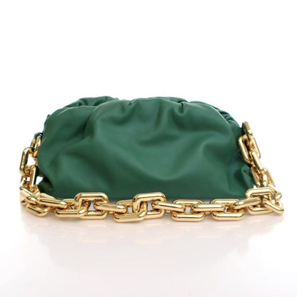 Bottega Veneta The Chain Pouch in Green