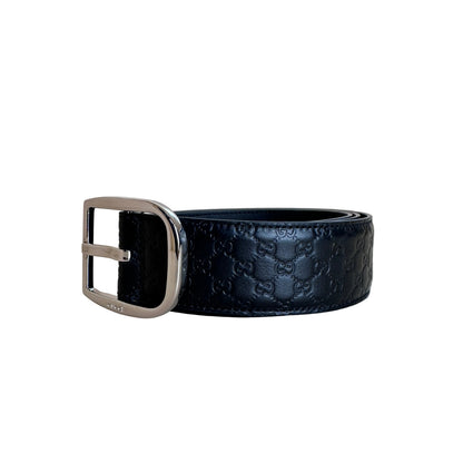 Micro Guccissima Mens Leather Belt 95cm-38