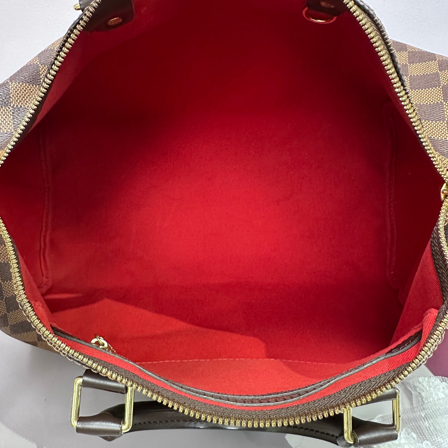 Louis Vuitton Speedy  Baundoliere 35 damier ebene