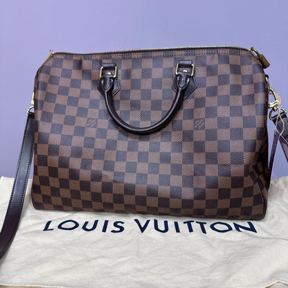 Louis Vuitton Speedy  Baundoliere 35 damier ebene