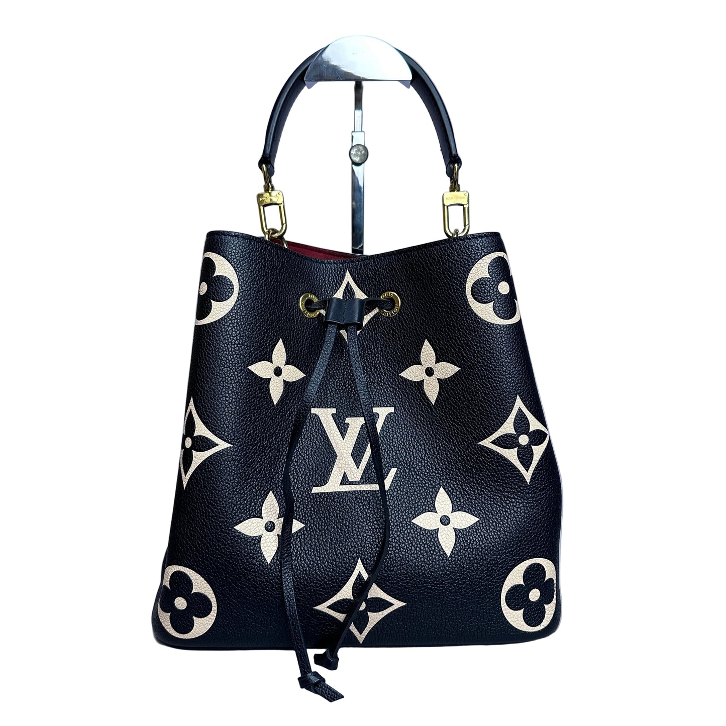Louis Vuitton Neo Noé Monogram xl negra y crema