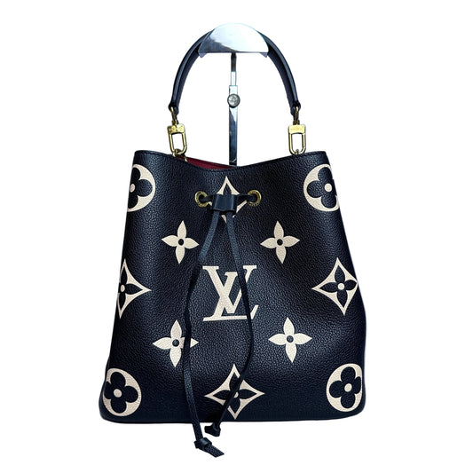 Louis Vuitton Neo Noé Monogram xl negra y crema