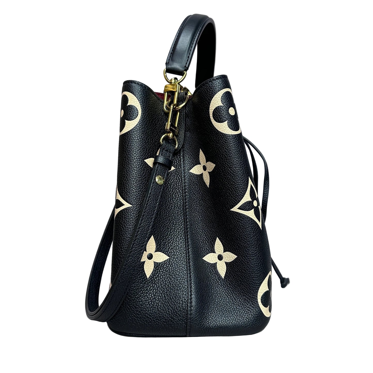 Louis Vuitton Neo Noé Monogram xl negra y crema