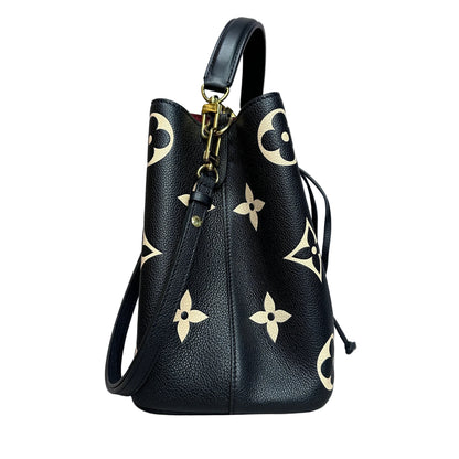 Louis Vuitton Neo Noé Monogram xl negra y crema