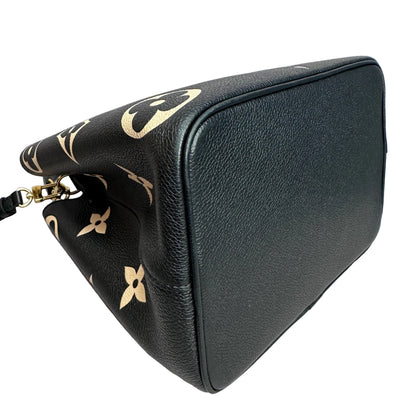 Louis Vuitton Neo Noé Monogram xl negra y crema