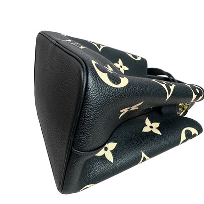Louis Vuitton Neo Noé Monogram xl negra y crema
