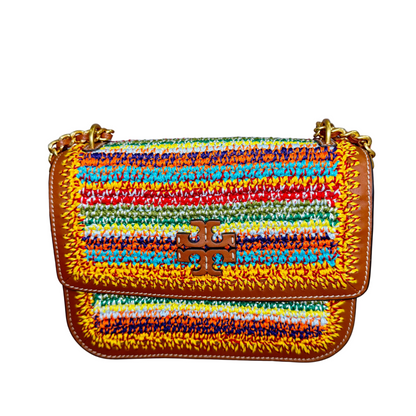 Britten crochet multicolor crossbody bag