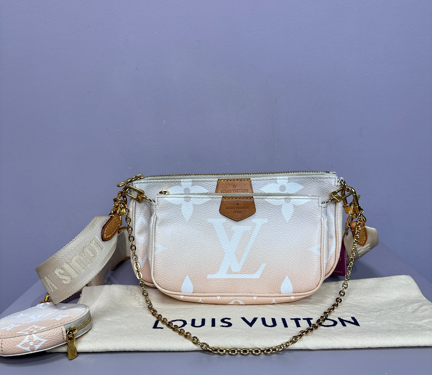 Giant Monogram By the pool Multi-pochette accesories bag