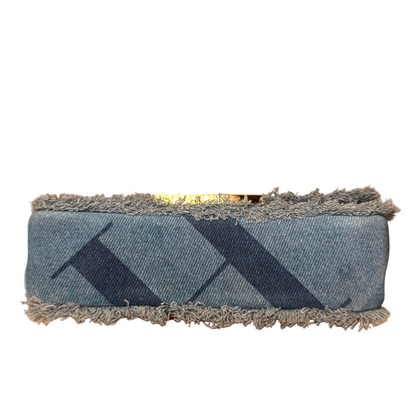 Bimba 9 small denim shoulder bag