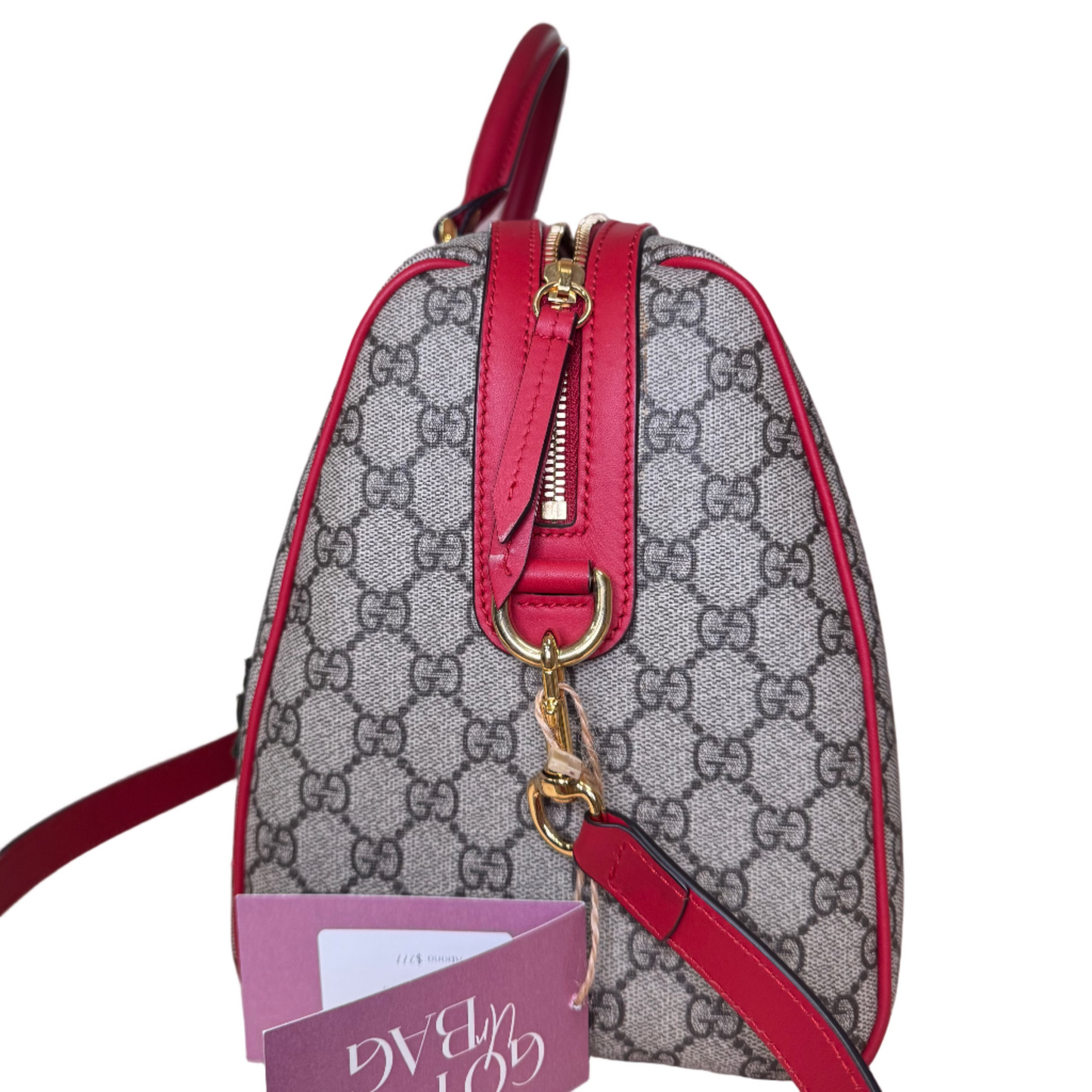 Coated Canvas GG convertible boston Embroidered Medium - Limited edition