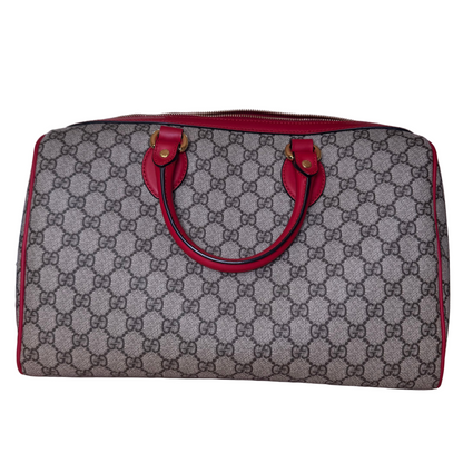 Coated Canvas GG convertible boston Embroidered Medium - Limited edition