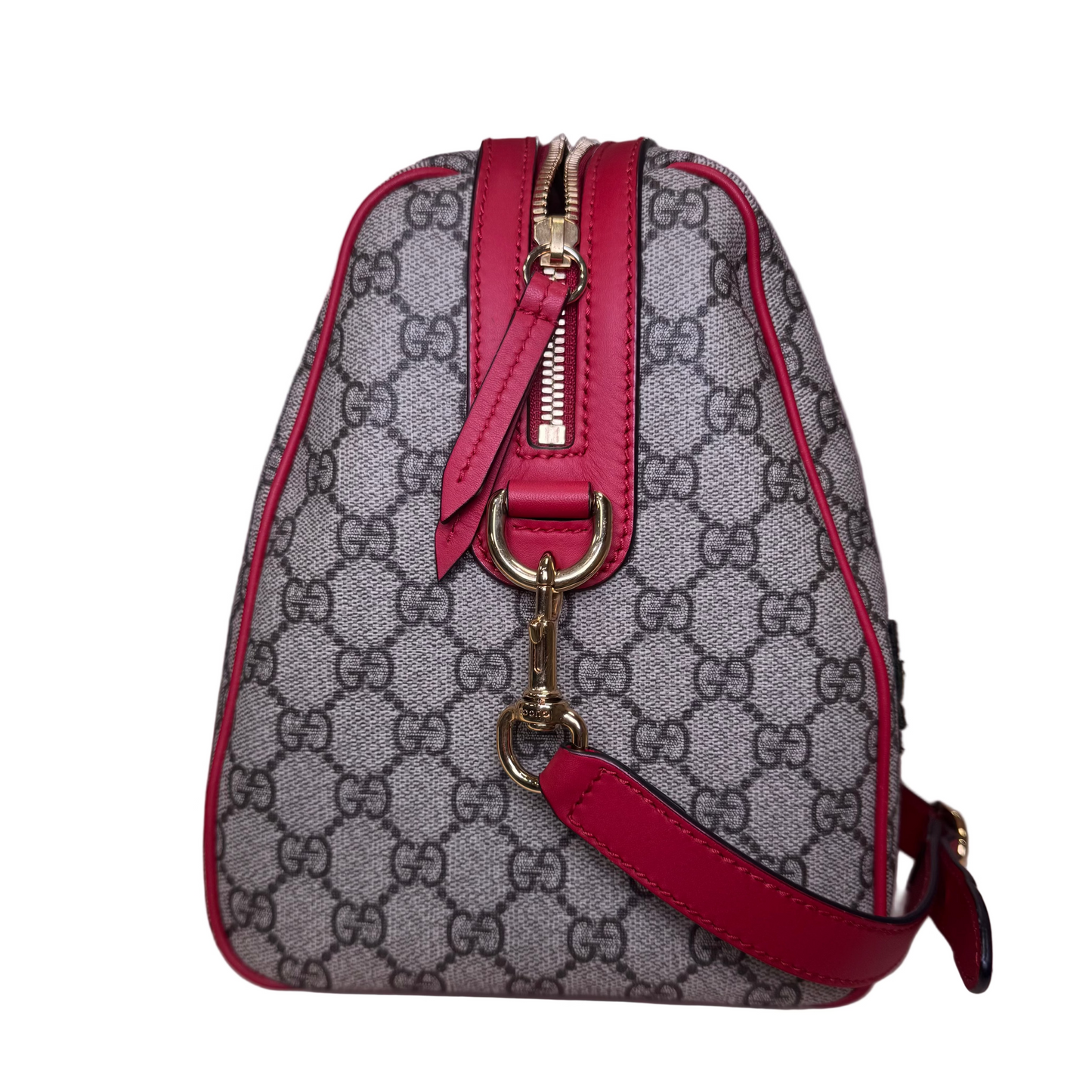 Coated Canvas GG convertible boston Embroidered Medium - Limited edition