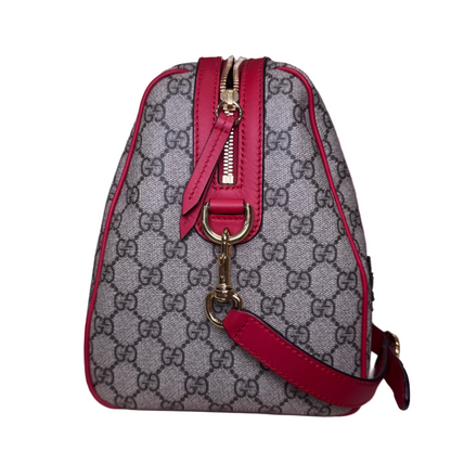 Coated Canvas GG convertible boston Embroidered Medium - Limited edition