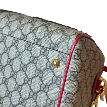 Coated Canvas GG convertible boston Embroidered Medium - Limited edition