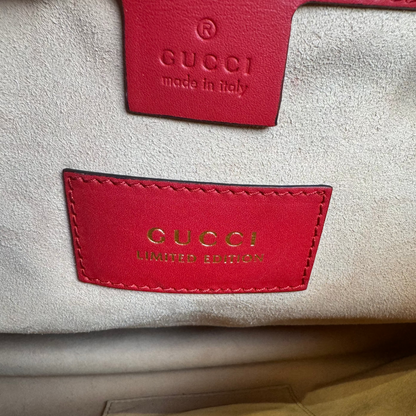 Coated Canvas GG convertible boston Embroidered Medium - Limited edition