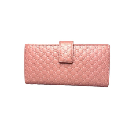 MicroGuccisima pink wallet