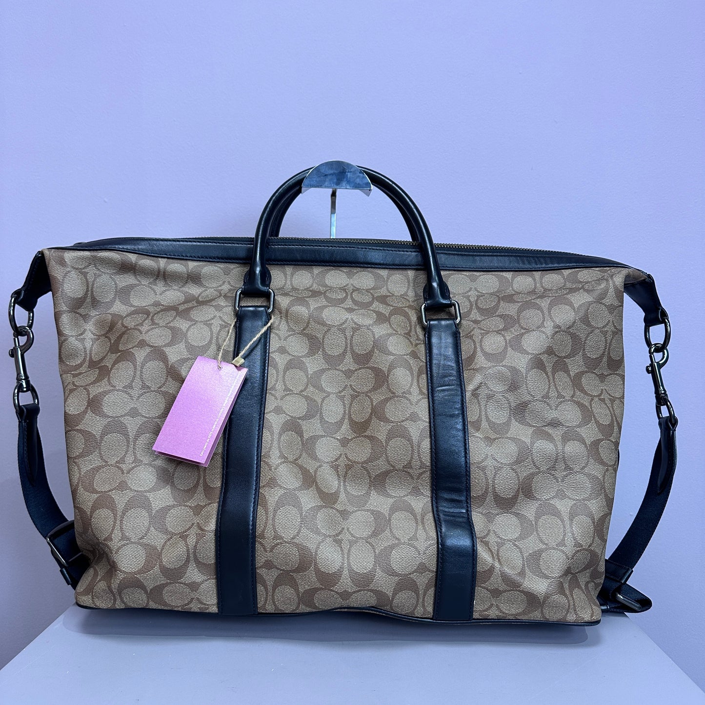 Coach Travel Signature Patches Bag