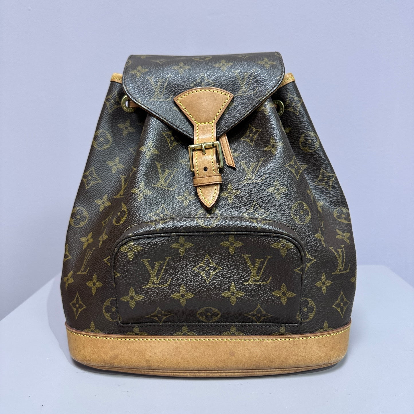 Monogram Canvas Montsouris backpack MM vintage