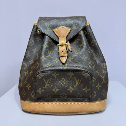 Monogram Canvas Montsouris backpack MM vintage