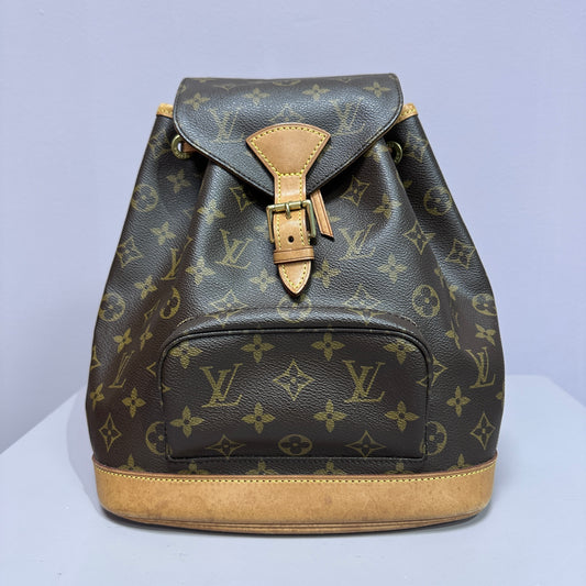 Monogram Canvas Montsouris backpack MM vintage