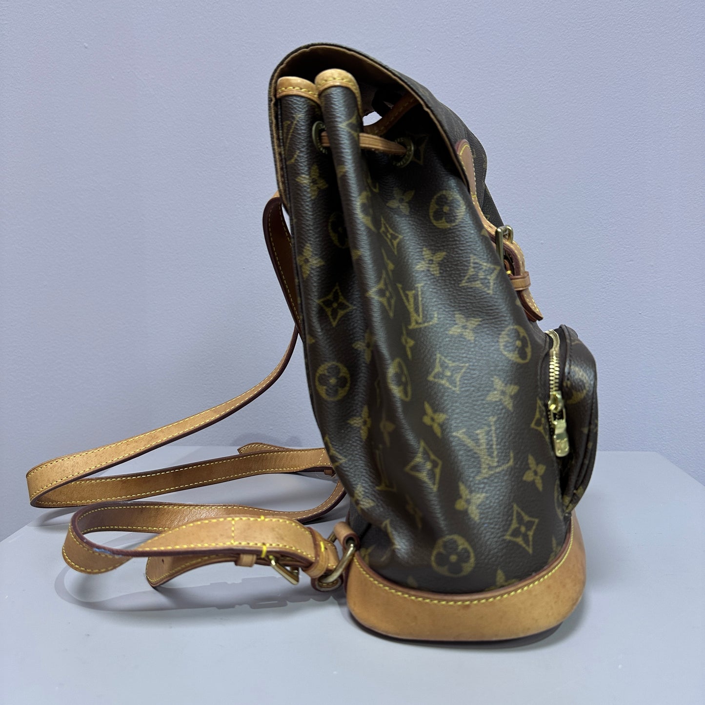 Monogram Canvas Montsouris backpack MM vintage