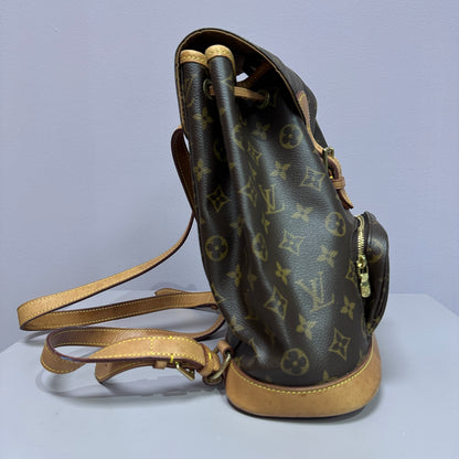 Monogram Canvas Montsouris backpack MM vintage