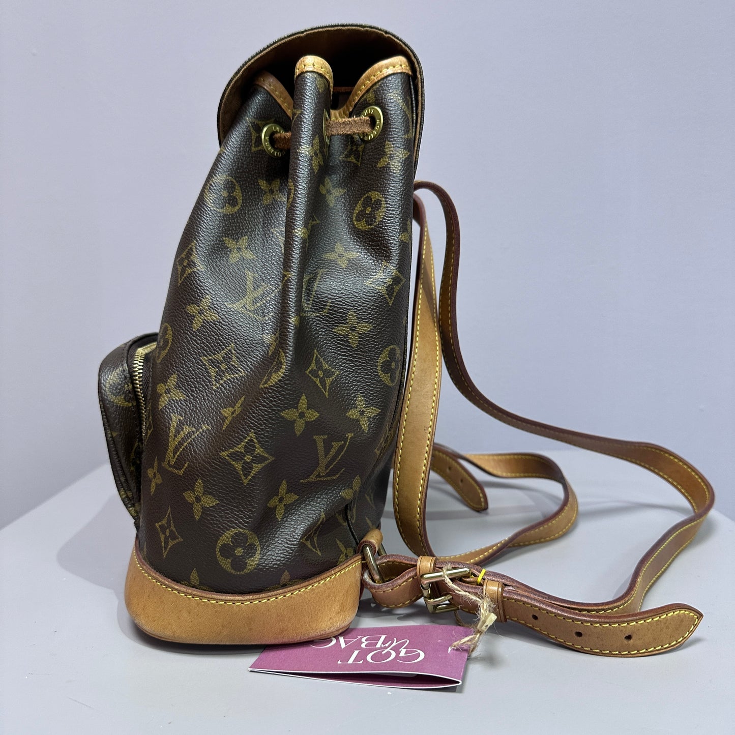 Monogram Canvas Montsouris backpack MM vintage