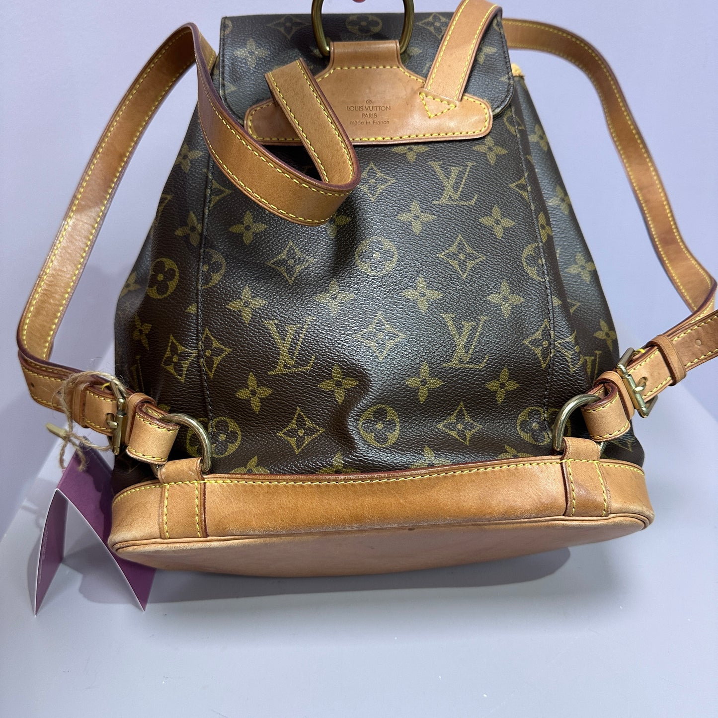 Monogram Canvas Montsouris backpack MM vintage