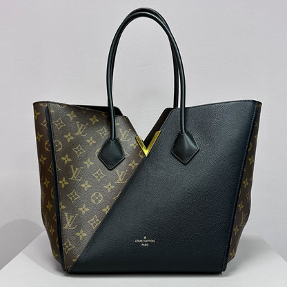 Kimono Monogram Canvas and black leather  MM