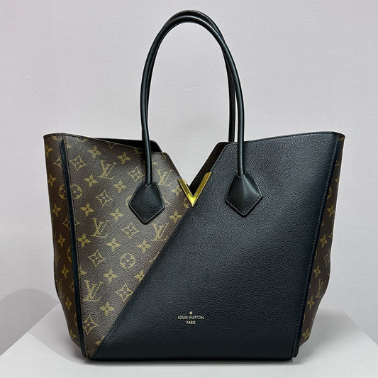 Kimono Monogram Canvas and black leather  MM