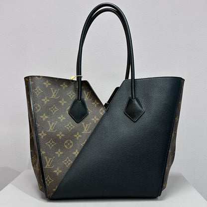 Kimono Monogram Canvas and black leather  MM