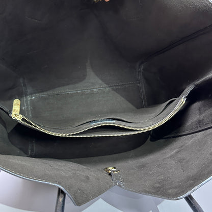 Kimono Monogram Canvas and black leather  MM