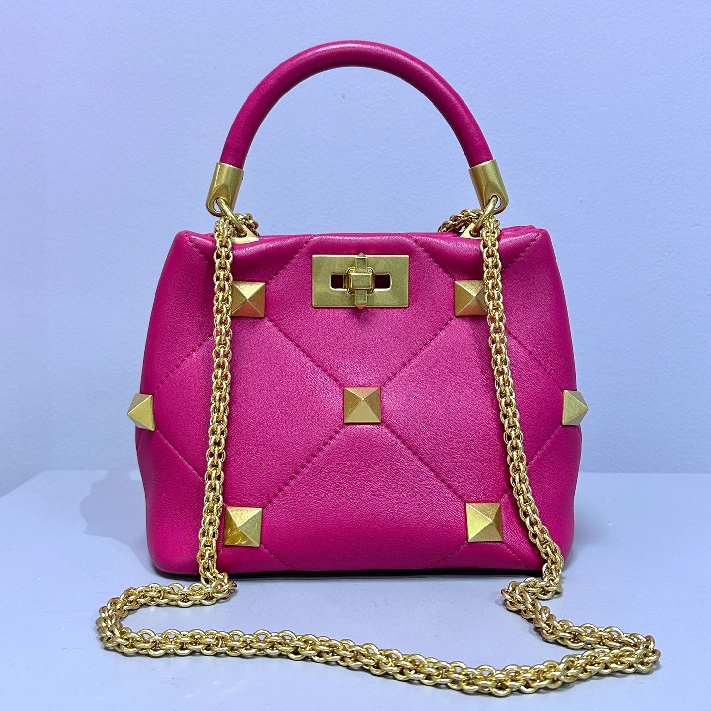 Valentino Garavani Roman Stud Bag Pink