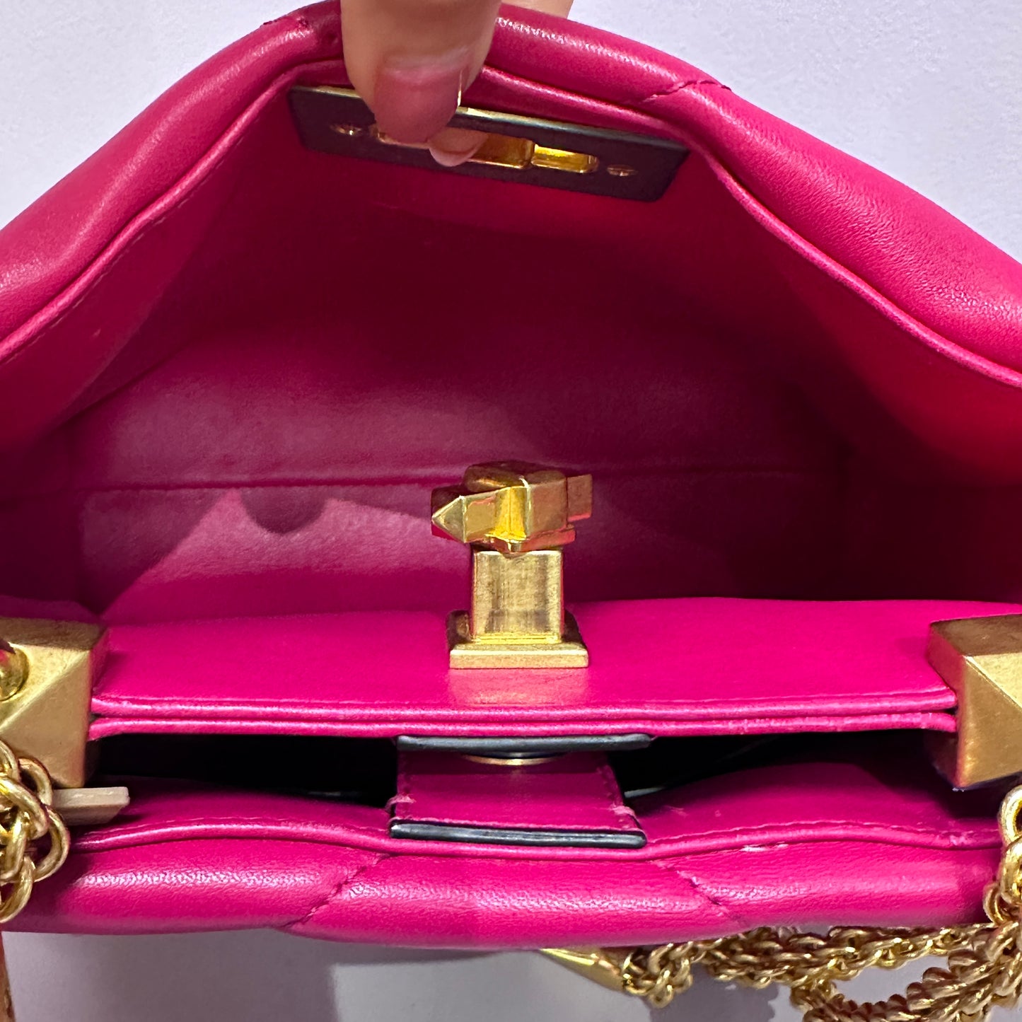 Valentino Garavani Roman Stud Bag Pink