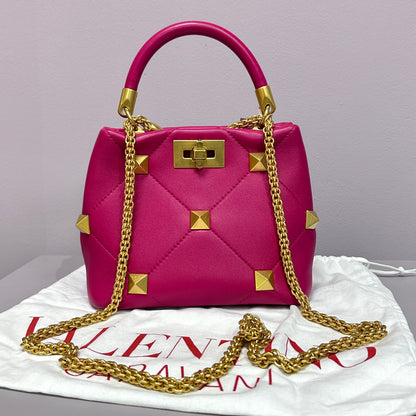 Valentino Garavani Roman Stud Bag Pink