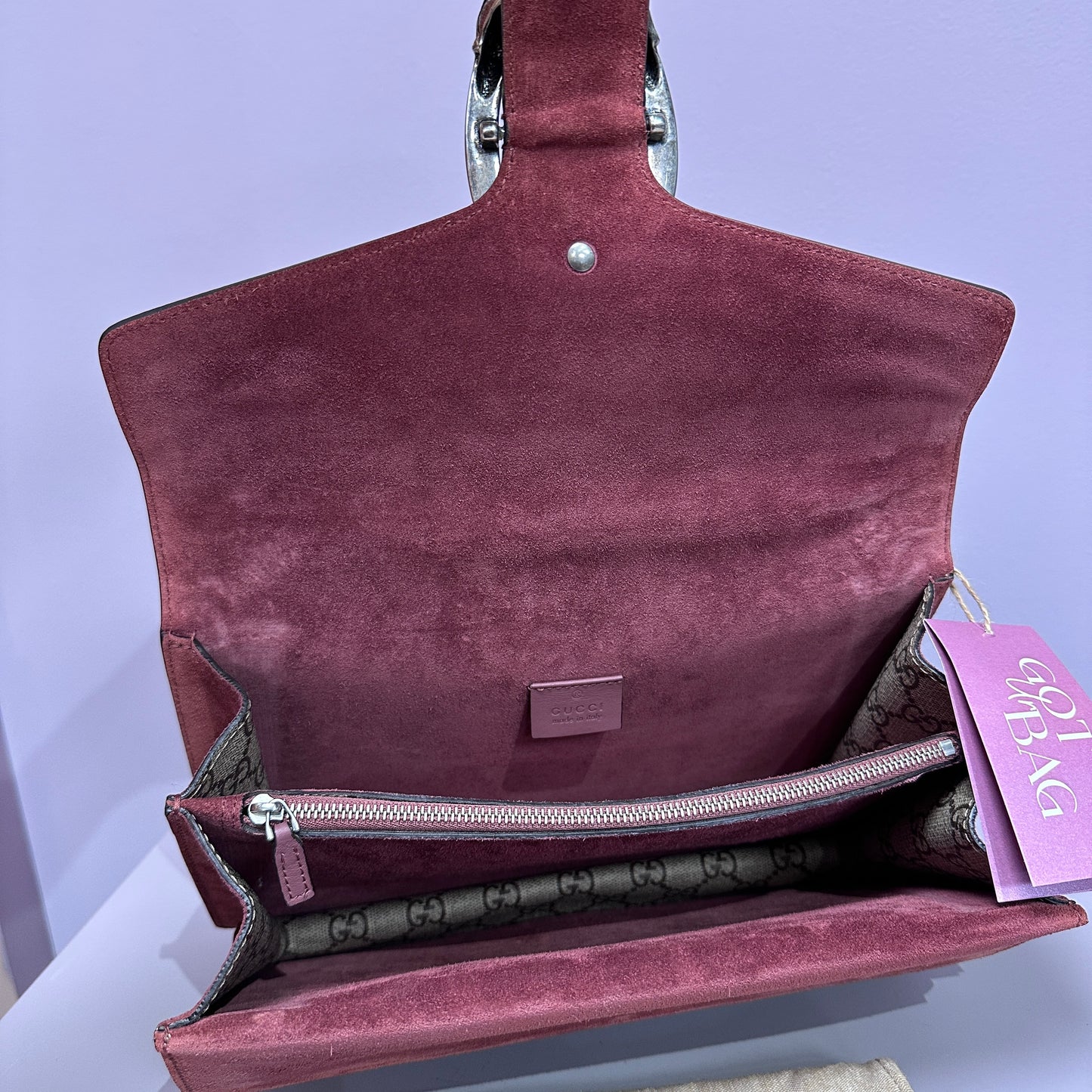Gucci GG Supreme Blooms Dionysus Shoulder Bag