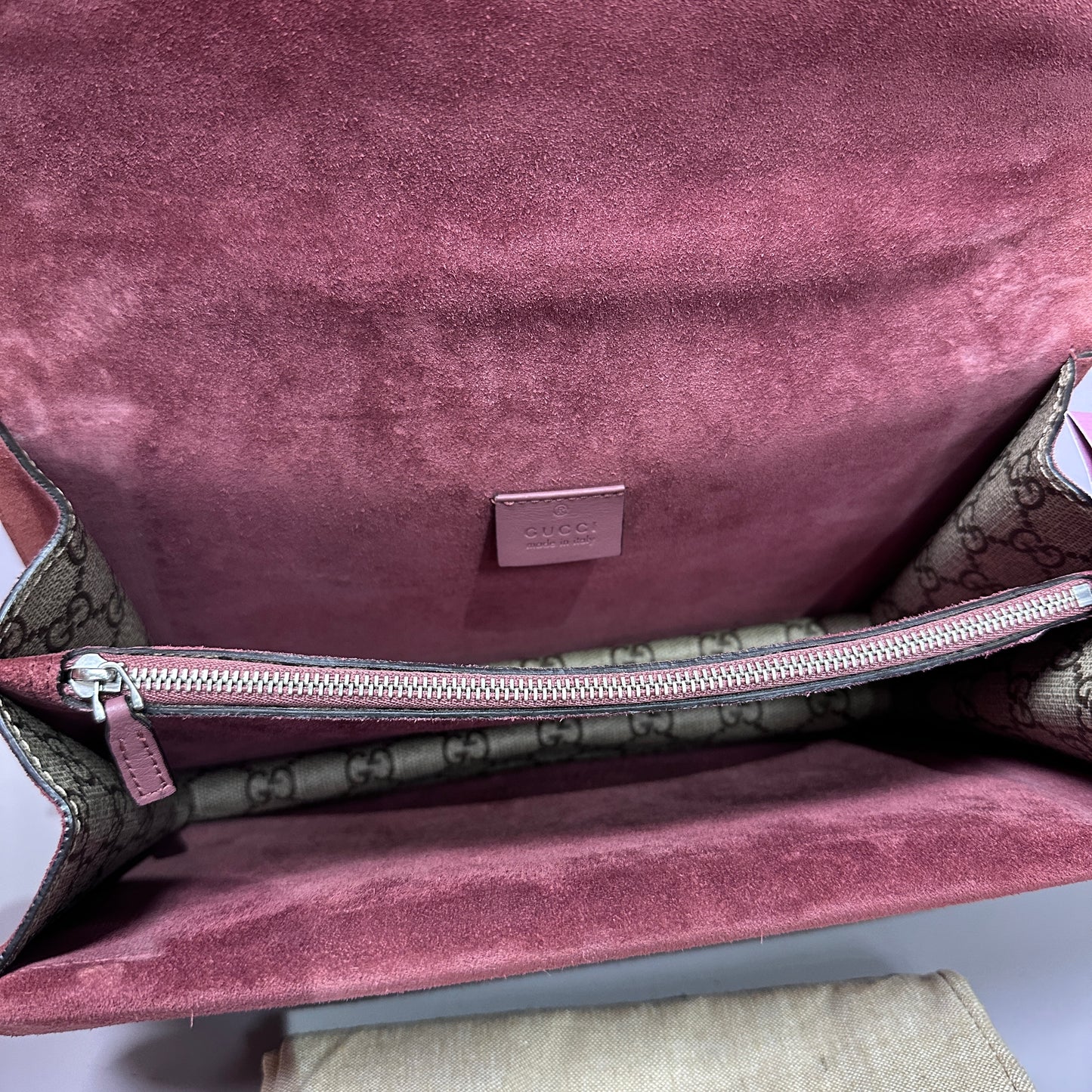 Gucci GG Supreme Blooms Dionysus Shoulder Bag