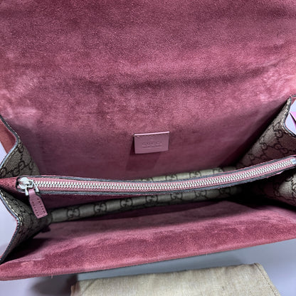 Gucci GG Supreme Blooms Dionysus Shoulder Bag